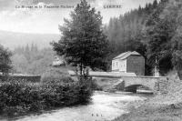 carte postale ancienne de Laroche La Bronze et la tannerie Taillard