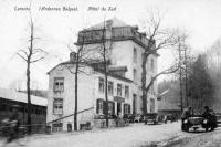 carte postale ancienne de Laroche Hôtel du Sud (prop. J-B. Brasseur-Lambert)