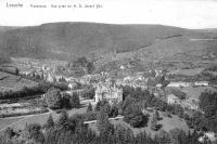 carte postale ancienne de Laroche Panorama. Vue prise de N-D.devant Yon