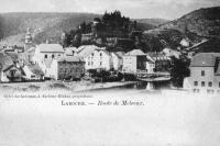 carte postale ancienne de Laroche Route de Melreux