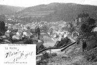 carte postale ancienne de Laroche Vue prise de Quallyn (Quoilin)