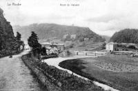 carte postale ancienne de Laroche Route de Vielsalm