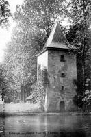 carte postale ancienne de Aubange Vieille tour du Château de Claimarais