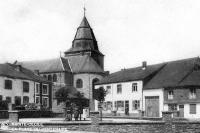 carte postale ancienne de Sainte-Cécile La Place du Centenaire