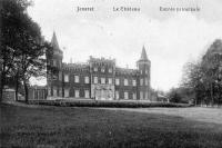 carte postale ancienne de Jeneret Le Château - Entrée principale