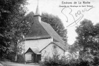 carte postale ancienne de Laroche Chapelle de l'Ermitage de Saint Thibaut