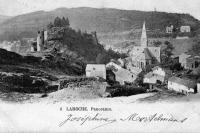 carte postale ancienne de Laroche Panorama