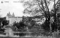 carte postale ancienne de Durbuy L'Ourthe et le Château