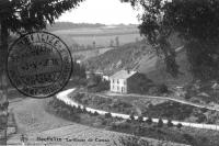 carte postale ancienne de Houffalize La Route de Cowan