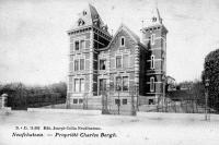 carte postale ancienne de Neufchâteau Propriété Charles Bergh