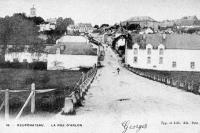 carte postale ancienne de Neufchâteau La rue d'Arlon