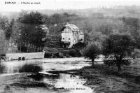 carte postale ancienne de Barvaux-sur-Ourthe L'Ourthe en amont