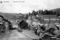 carte postale ancienne de Bouillon Panorama et voie Jockey
