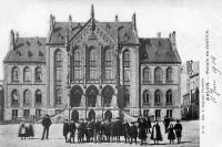 carte postale ancienne de Arlon Palais de Justice