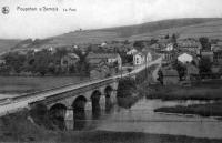 carte postale ancienne de Poupehan Le Pont
