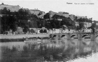 carte postale de Namur Pont de Jambes et Citadelle