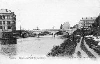 carte postale de Namur Nouveau Pont de Salzinnes