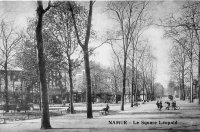 carte postale de Namur Le Square Léopold