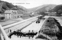 carte postale ancienne de Anseremme L'Ecluse