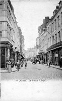 carte postale de Namur La rue de l'Ange