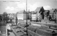carte postale de Namur La Sambre et le Musée