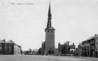 postkaart van Ciney L'Eglise et le Monument