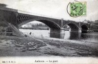 carte postale ancienne de Andenne Le Pont