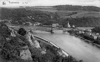 carte postale ancienne de Anseremme Le Pont