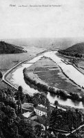 postkaart van Houx La Meuse - Vue prise des ruines de Poilvache