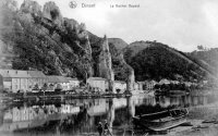 carte postale ancienne de Dinant Le rocher Bayard