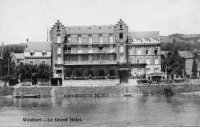 carte postale ancienne de Waulsort Le Grand Hôtel