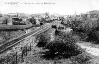 carte postale ancienne de Rochefort Panorama pris de Montrival.