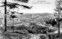 carte postale ancienne de Rochefort Panorama pris de Lorette.