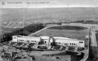 carte postale de Namur Plaine des jeux et théatre d'été