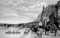 carte postale ancienne de Dinant Le Quai