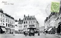 carte postale de Namur Place de l'Ange