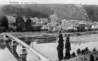 carte postale ancienne de Bouvignes Les Ruines de Crèvecoeur