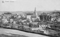 carte postale ancienne de Fosses-la-Ville Panorama