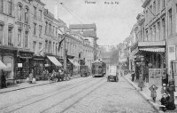 carte postale de Namur Rue de Fer