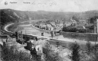 carte postale ancienne de Hastière Panorama