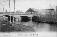 carte postale ancienne de Han-sur-Lesse Vue du Pont