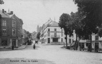 carte postale ancienne de Rochefort Place du centre