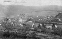 carte postale ancienne de Alle-sur-Semois Panorama pris du champ Jacob
