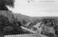 carte postale de Namur La Sambre, vue prise de la Citadelle