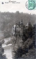 carte postale ancienne de Dinant Château de Walzin