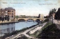 carte postale de Namur Nouveau Pont de Salzinnes