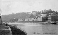 carte postale de Namur Vue générale de la Citadelle