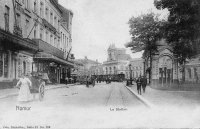 carte postale de Namur la Station