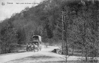 carte postale ancienne de Vresse-sur-Semois Malle poste de Vresse à Graide