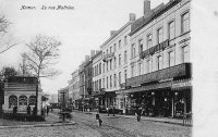 postkaart van Namen La Rue Mathieu